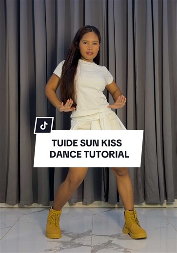TUIDE Sun Kiss dance tutorial — slow mirrored walkthrough