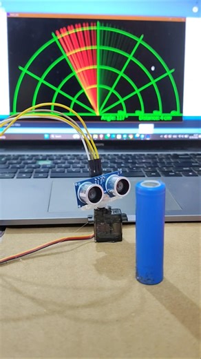 DIY Arduino Radar 📡 Detecting Objects in Real-Time | Future Tech Build 🔥