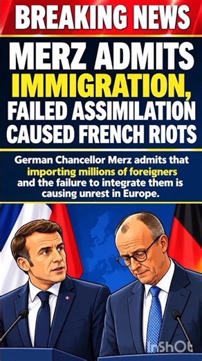 German Chancellor Merz Warns of Immigration and Integration Challenges in Europe