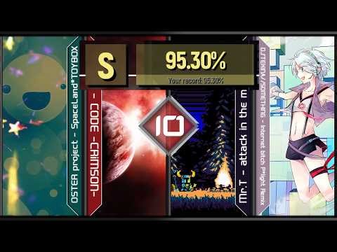 clearing osu mania's 7k 10th ln dan