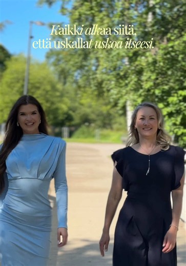 OULU 💛 Miltä tuntuisi pysähtyä hetkeksi miettimään omia unelmia, ilman paineita tai suorittamista? Järjestämme yhdessä Susanna Kisnerin kanssa inspiroivan Becoming You -workshopin tiistaina 21.7., jossa puhumme itseluottamuksesta, rohkeudesta ja siitä, miten uskaltaa lähteä tavoittelemaan omia unelmiaan. Workshopin vetävät: ✨ Henniina Määttä: oululainen malli, matkailualan yrittäjä, Miss Suomi 2026 -semifinalisti ja Miss Suomi 2022 -finalisti. ✨ Susanna Kisner on koulutukseltaan sairaanhoitaja 