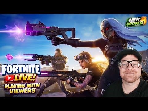 FORTNITE LIVE 🔴 Playing With Viewers! Customs, Ranked & Chill Games (JOIN UP!)