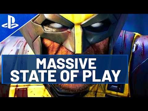 MASSIVE STATE OF PLAY REVEALED - 60+ MINUTES, MARVEL'S WOLVERINE + MORE BIG PlayStation REVEALS!