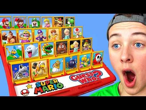 GUESS the SUPER MARIO Character (challenge)