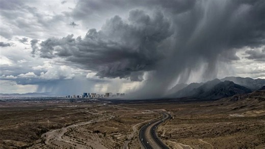 Interior West sees rain and thunderstorms shift inland
