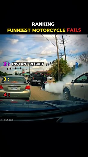 Ranking Funniest Motorcycle Fails 😂