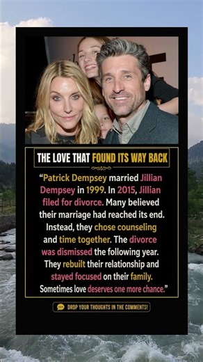 Patrick Dempsey and Jillian Dempsey: The Love Story That Got a Second Chance