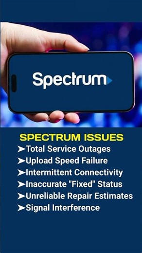 Spectrum Outage | Internet Not Working, Upload Speed Failure #shorts #spectrumoutage