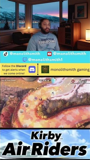 Kirby Air Riders FAIL: Almost Ate 35 Foods! So Close! #shorts