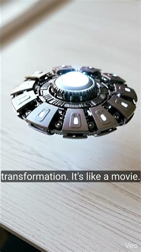 Alien UFO Turns Into Mega Machine 🤯 #ufo #transformation #robot #mecha #scifi