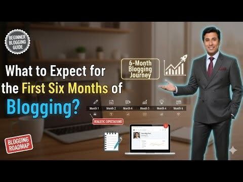 What to Expect for the First Six Months of Blogging?