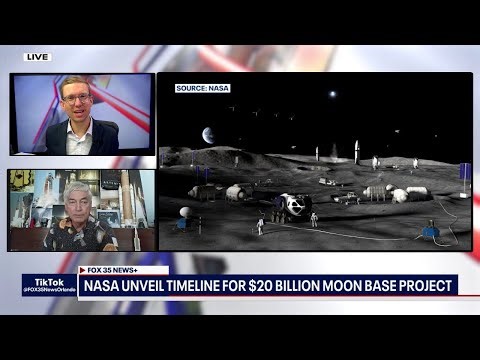 NASA unveils timeline for $20 billion moon base project