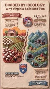 Why Virginia Split Into Two States 🇺🇸🤯 Union vs Confederacy