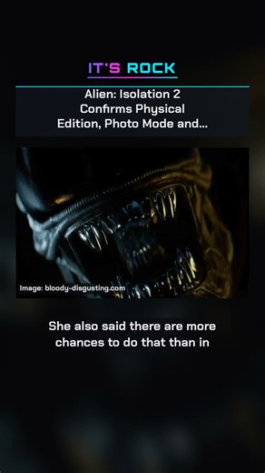 Alien: Isolation 2 Confirms Physical Edition, Photo Mode and Microphone Feature #shorts