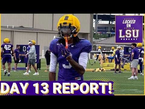 LSU Practice Takeaways: Jones Surging, Weeks Back, Offense Clicking