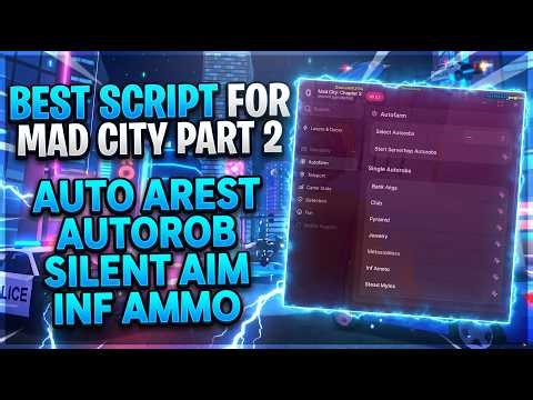 (FREE) BEST UNDETECTED SCRIPT FOR MAD CITY (AUTO ROB AUTO AREST AND MORE)