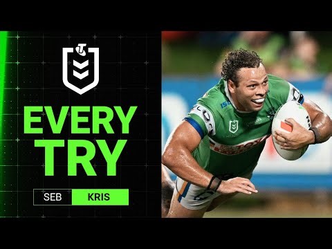 NRL Highlights | Sebastian Kris' 2025 try-scoring season