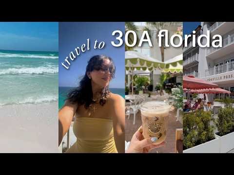 FLORIDA VACATION VLOG! 30A seaside, rosemary, alys beach | Mini Travel Guide