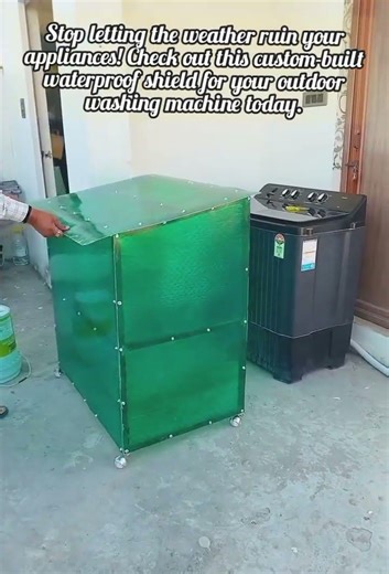 Best Way To Protect Your Washer From Rain!