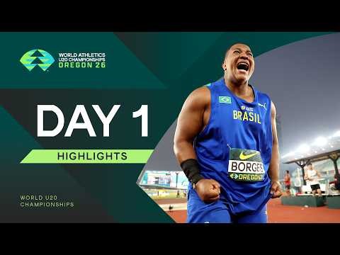 Day 1 - Full Highlights | World U20 Championships Oregon 2026