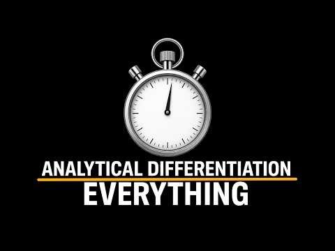 AP Calculus Unit 5 Full Revision in 6 Minutes | Analytical Differentiation