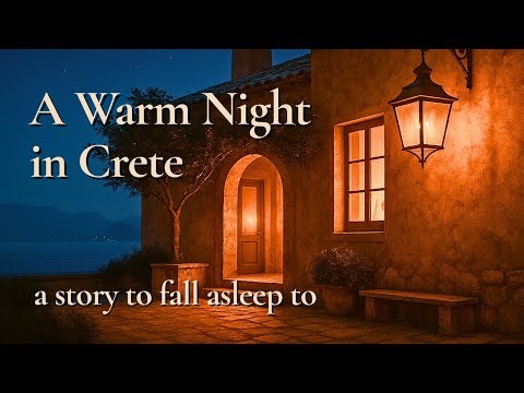 Warm Summer Breeze at the Island Guesthouse in Crete | Relaxing Sleep Story for Adults | Restoryy