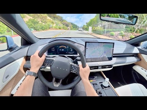 2026 Lexus ES 350e Luxury - POV City Drive (Binaural Audio)