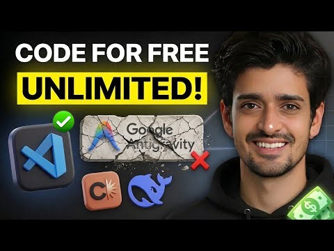 Stop Using Cursor & Google AI Tools — Code Unlimited for Free in VS Code