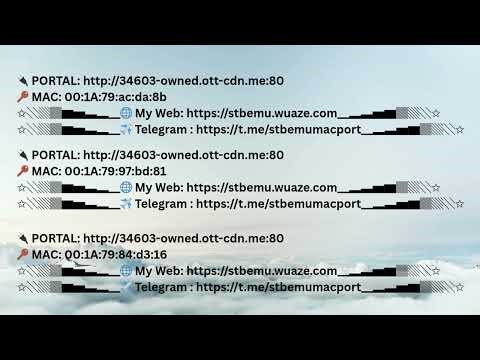 ⚡ Latest STBEmu Codes | Portal + MAC | Fresh Daily Update 🔥