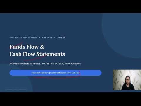 Cash flow and fund flow analysis Master Class || Complete Concept + MCQs #ugcnet #financialeducation