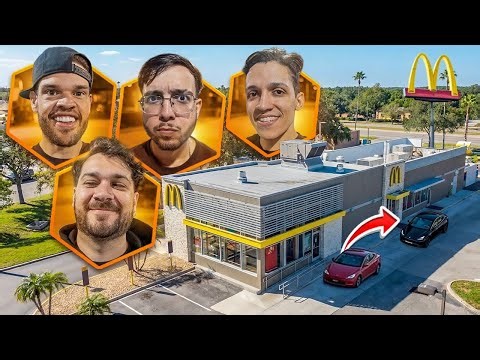 DESAFIO PEDINDO TUDO DO CARRO DA FRENTE FAST-FOOD 