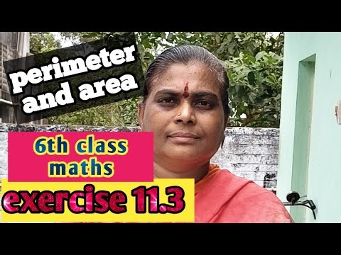 6th class mathematics exercise 11.3 chapter 11 perimeter and area