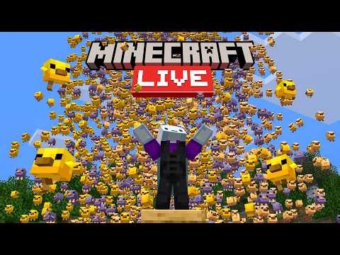 Minecraft is Live, so I am too!