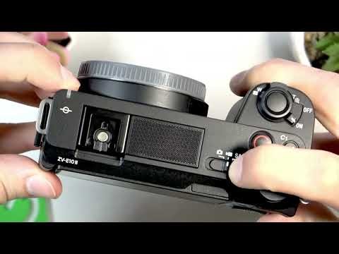 How to format SD card on Sony ZV-E10 II