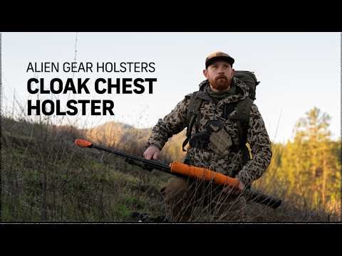 Cloak Chest Holster | Comfortable, Secure Chest Carry | Alien Gear Holsters