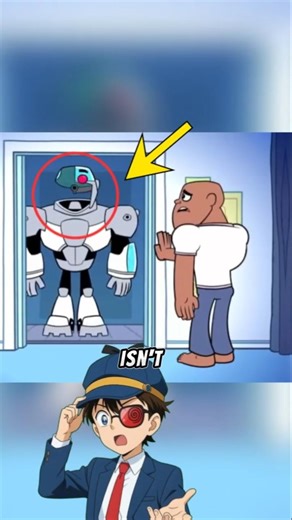 Cyborg Is Not Really a Robot! #shorts #cartoontheory