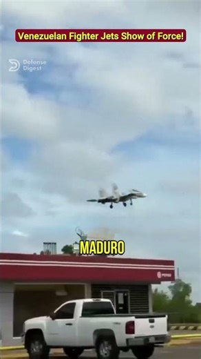 Venezuelan Fighter Jets Show of Force!
