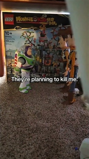They’re Planning to Kill Me! 😱 I Caught Buzz & Woody Again | Toy Story