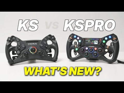 Moza Racing KS PRO vs KS Steering Wheel What's New?