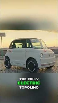 Fiat's Smart Mobility Topolino Evolves for the City