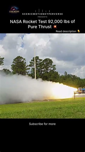 92,000 lbs of Thrust 💥 This Is NASA Rocket Power