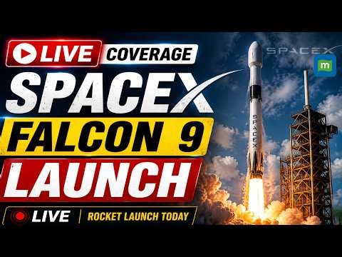 SpaceX Falcon 9 Launch LIVE: Satellite-Repair Robot Blasts Off | Rocket Launch Today | World News
