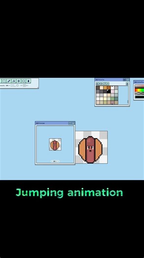 Creating a jumping animation in aseprite