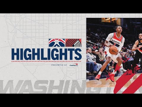 Highlights: Washington Wizards vs. Portland Trail Blazers | 01.27.26