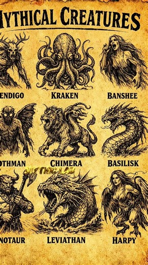 MYTHICAL CREATURE 👽 #part9