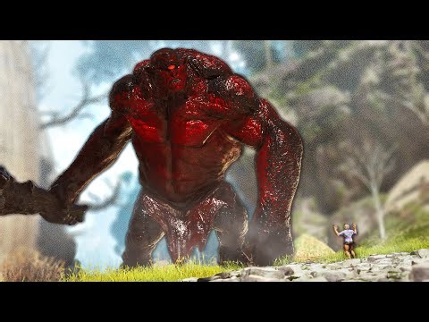 Facing the ENORMOUS Mythical Ogre Boss! | ARK Primal Nemesis #19