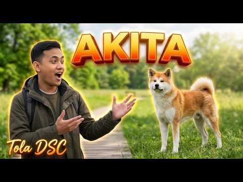 Akita Explainer 🐕 | The Loyal & Powerful Dog You Need to Know! | Amazing Facts