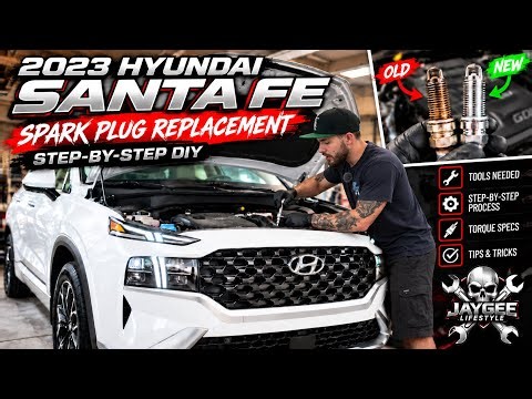 2023 Hyundai Santa Fe Spark Plug Replacement | Step-by-Step DIY