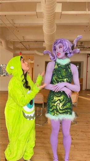 POV: Mike wazowski and Celia mae getting into into a HUGE fight