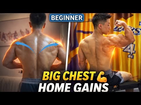 Dumbbell Bench Press at Home 💪 Full Strength Training Guide for Beginners!